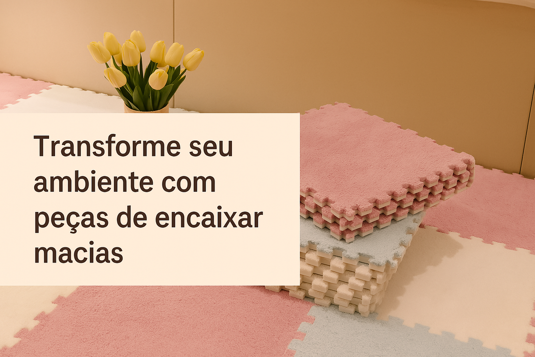 Tapete de Encaixe EVA Infantil: Conforto, Segurança e Diversão para os Pequenos