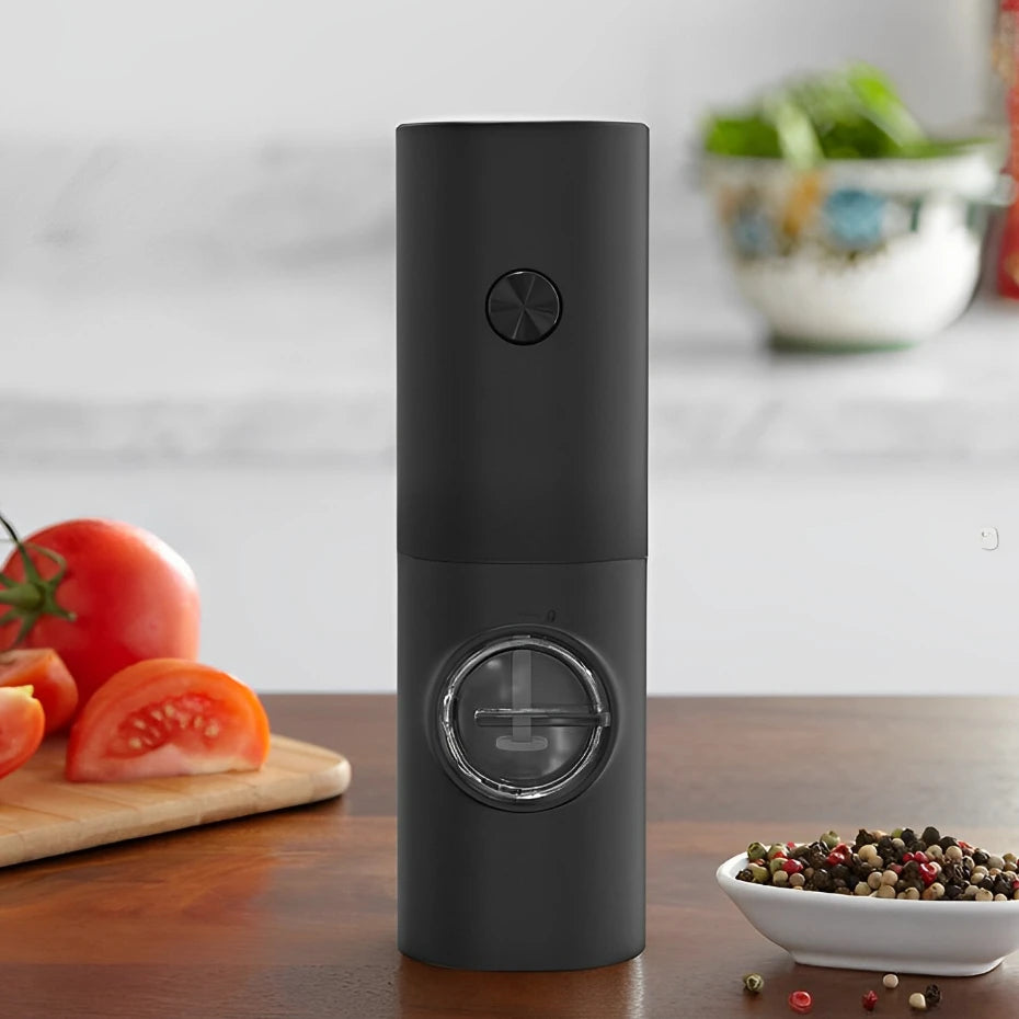 Moedor Elétrico de Sal e Pimenta – Ajustável e Automático