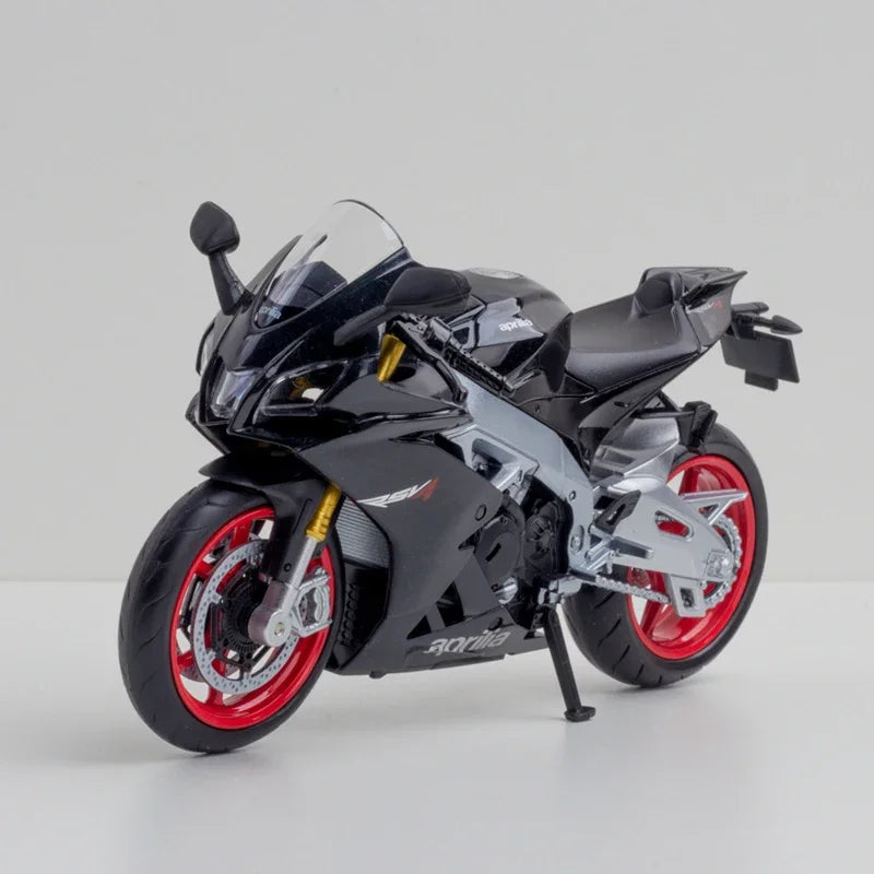 1:12 Suzuki GSX-R1000R Aprilia RSV4 Alloy Racing Motorcycle Model Diecast Street Cross-Country Motorcycle Model High Simulation