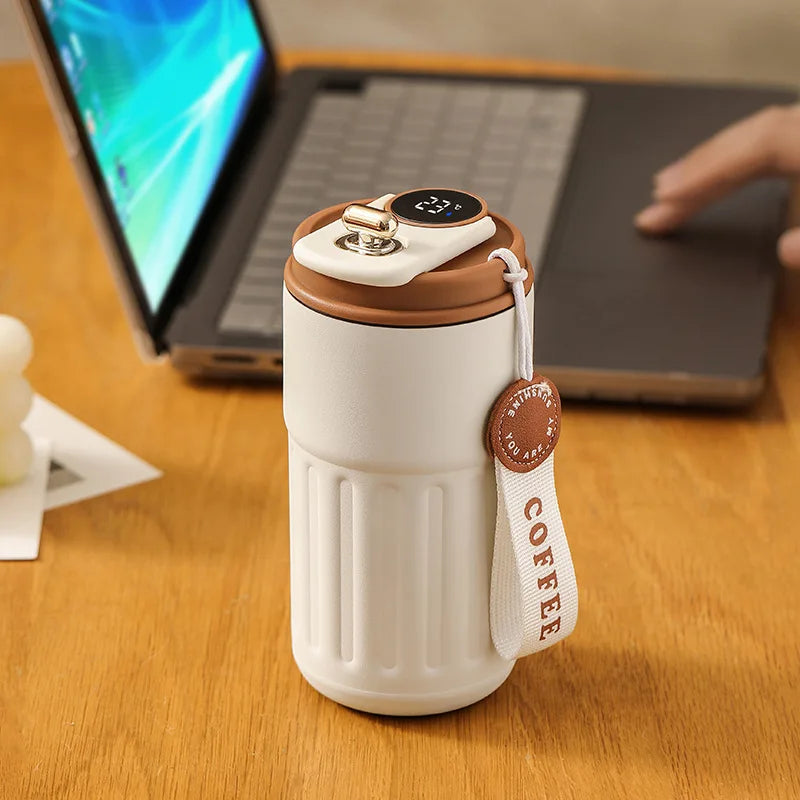 450ml Thermos Bottle – A Garrafa Térmica Inteligente Para o Seu Dia a Dia!