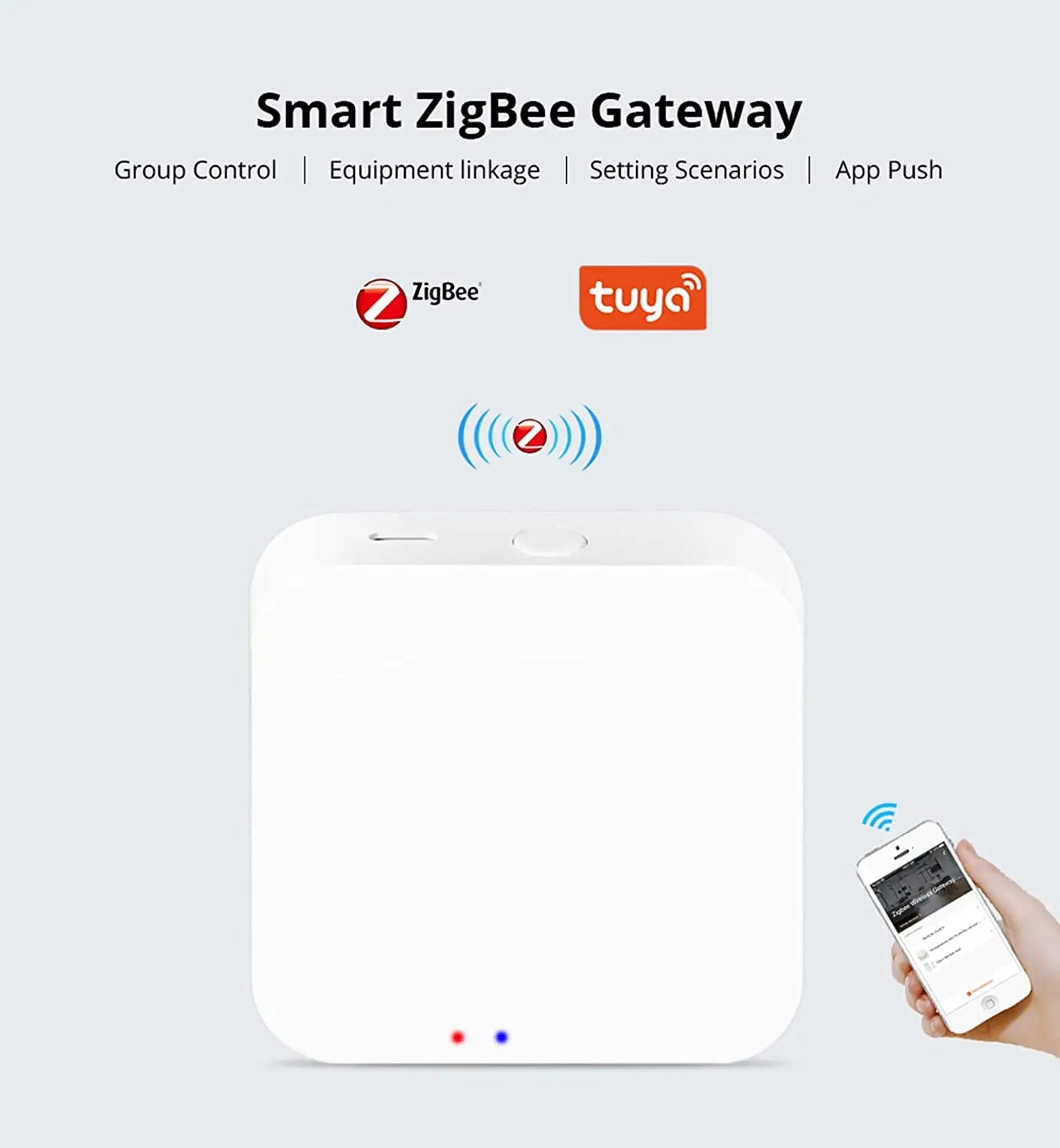 Tuya Zigbee 3.0 Gateway Hub – Automação Inteligente para sua Casa!