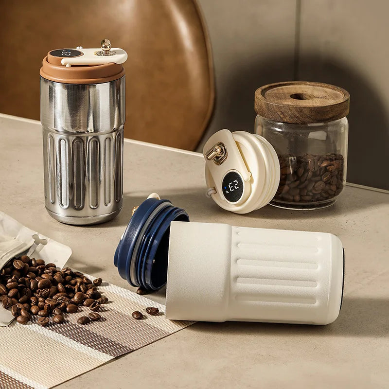 450ml Thermos Bottle – A Garrafa Térmica Inteligente Para o Seu Dia a Dia!