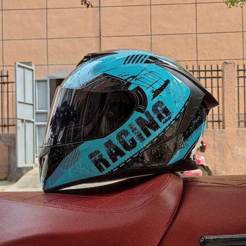Capacete Modular Full Face ORZ – Segurança e Conforto para Motos e Scooters | Certificação DOT