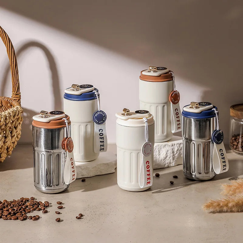 450ml Thermos Bottle – A Garrafa Térmica Inteligente Para o Seu Dia a Dia!