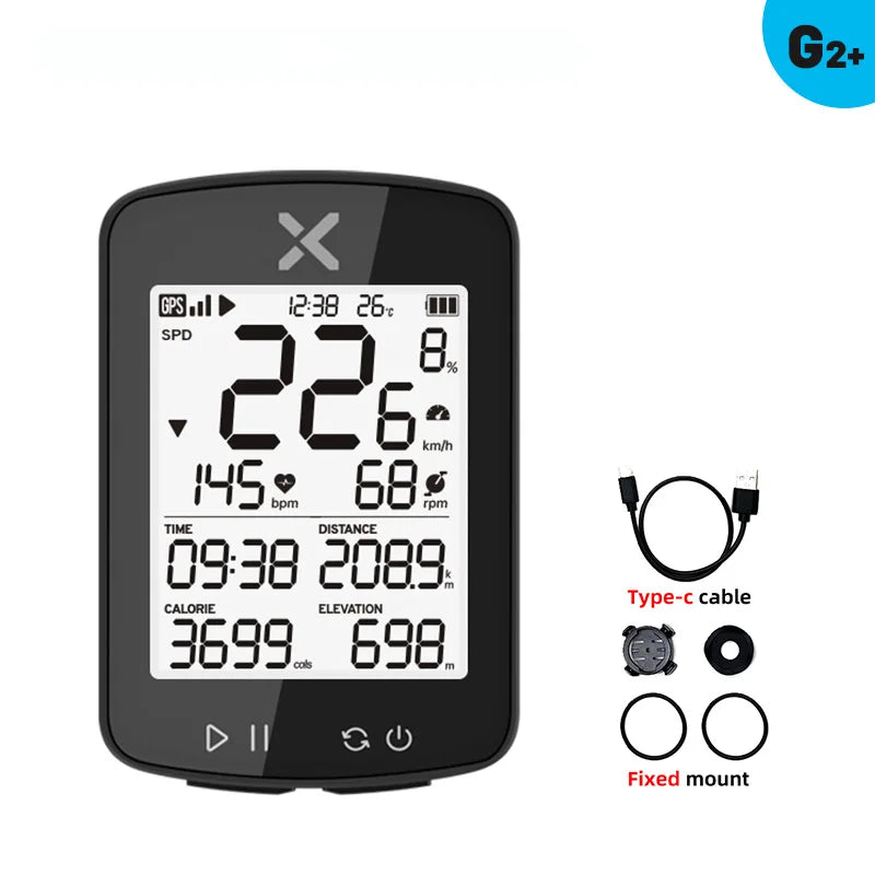 XOSS G2/G2 Plus – Ciclocomputador GPS Wireless para Ciclismo