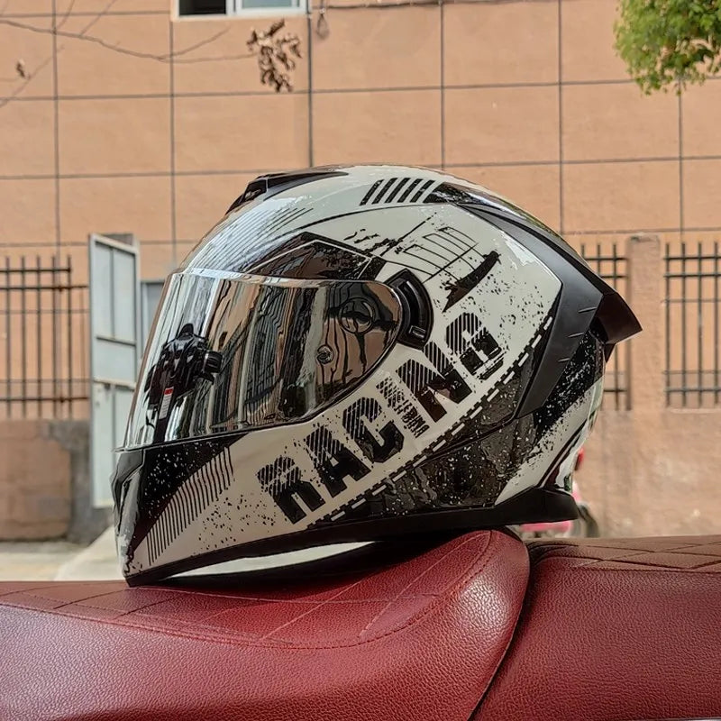 Capacete Modular Full Face ORZ – Segurança e Conforto para Motos e Scooters | Certificação DOT