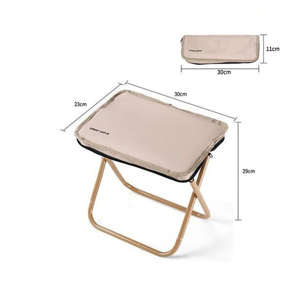 Banquinho Dobrável Portátil – Seu Companheiro Perfeito para Aventuras!