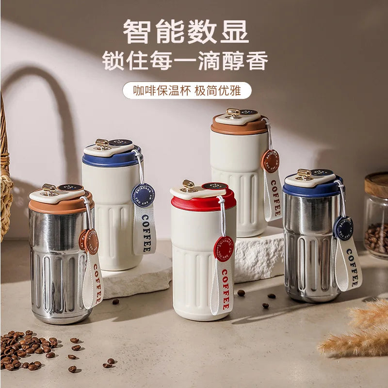 450ml Thermos Bottle – A Garrafa Térmica Inteligente Para o Seu Dia a Dia!