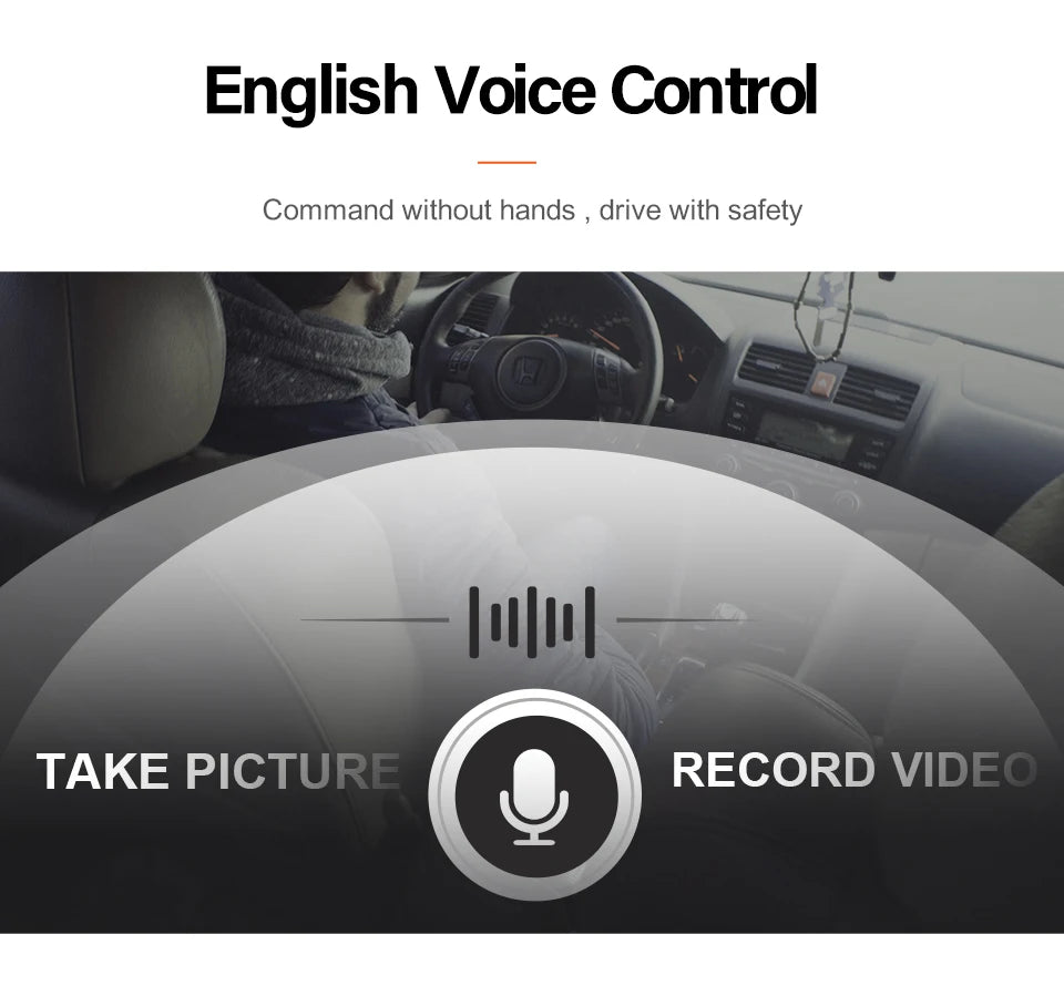 70mai Dash Cam M200 – Câmera Veicular com Wi-Fi, Controle por Voz e Visão Noturna em Full HD