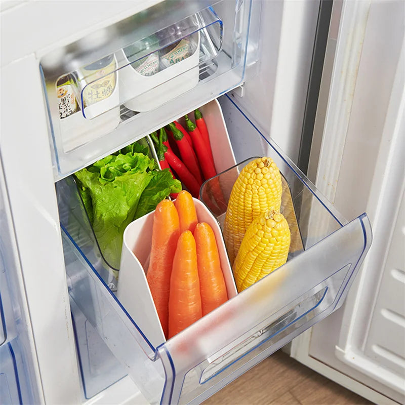 Caixa Organizadora para Geladeira – Mantém Seus Alimentos Sempre Frescos! 🥦🍎