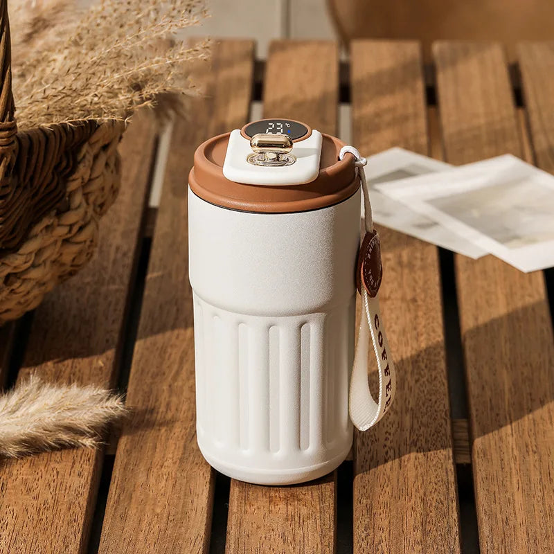 450ml Thermos Bottle – A Garrafa Térmica Inteligente Para o Seu Dia a Dia!
