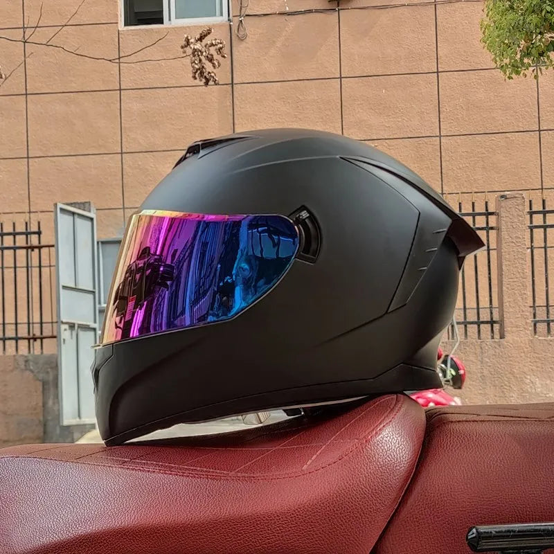 Capacete Modular Full Face ORZ – Segurança e Conforto para Motos e Scooters | Certificação DOT