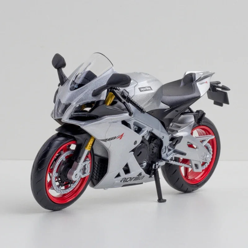 1:12 Suzuki GSX-R1000R Aprilia RSV4 Alloy Racing Motorcycle Model Diecast Street Cross-Country Motorcycle Model High Simulation