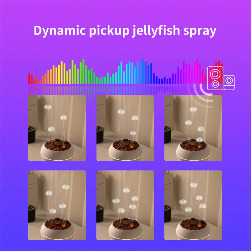 Umidificador de Chama Multi Spray – Aromaterapia e Elegância!