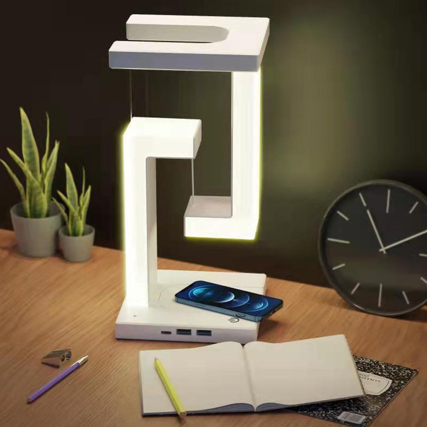 Luminária LED Suspensa Anti-Gravity – Um Toque Futurista na Sua Decoração!