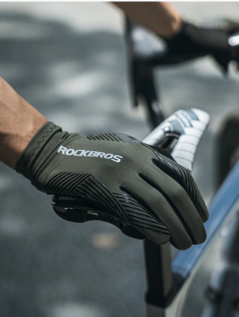 ROCKBROS Luvas de Ciclismo – Proteção, Conforto e Controle!
