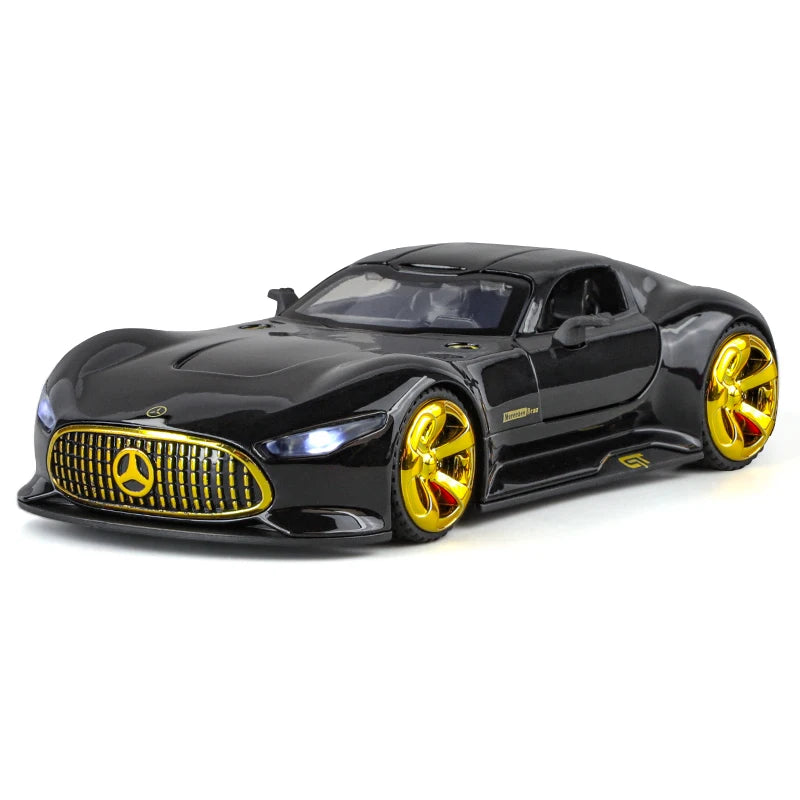 1:32 Mercedes Benz AMG Vision GT Supercar Alloy Metal Diecast Car Model Sound & Light Simulation Collectibles Gift For Boyfriend