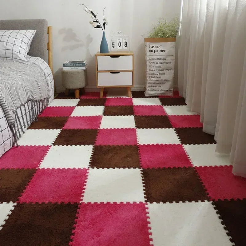 Tapete de Espuma Fofo 30x30cm – Conforto e Estilo para Seu Lar!