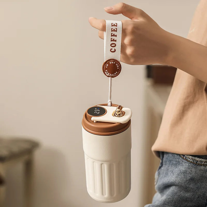 450ml Thermos Bottle – A Garrafa Térmica Inteligente Para o Seu Dia a Dia!
