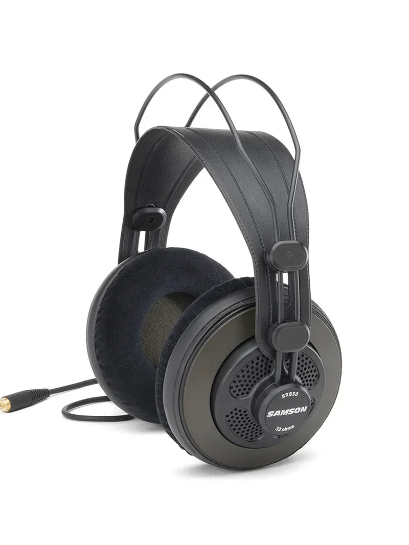 SAMSON SR850 Headphones – Fones de Ouvido Semi-Fechados Profissionais para Gravações