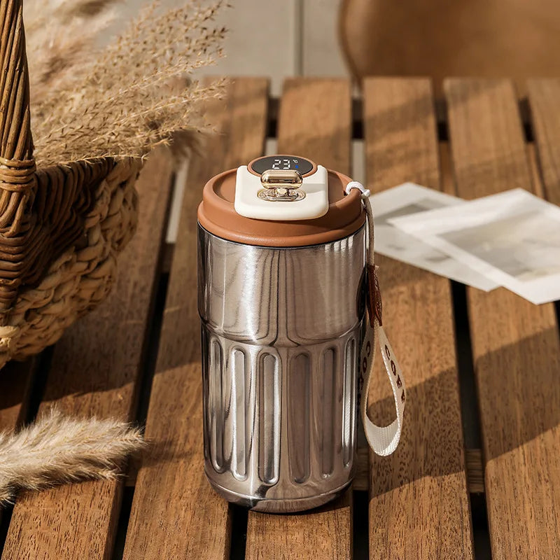 450ml Thermos Bottle – A Garrafa Térmica Inteligente Para o Seu Dia a Dia!