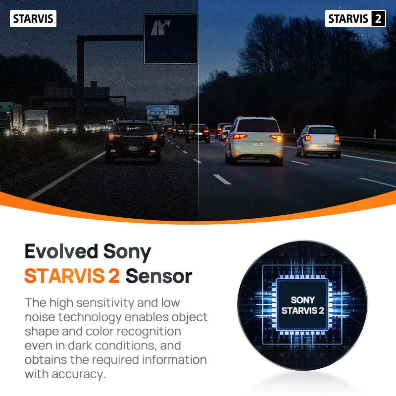 70mai Dash Cam M200 – Câmera Veicular com Wi-Fi, Controle por Voz e Visão Noturna em Full HD