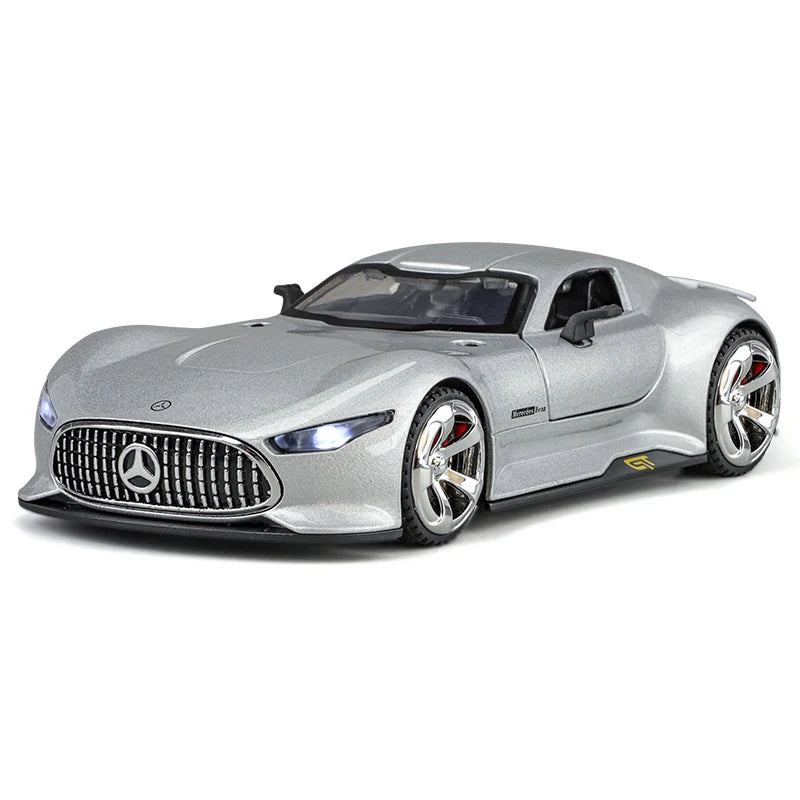 1:32 Mercedes Benz AMG Vision GT Supercar Alloy Metal Diecast Car Model Sound & Light Simulation Collectibles Gift For Boyfriend