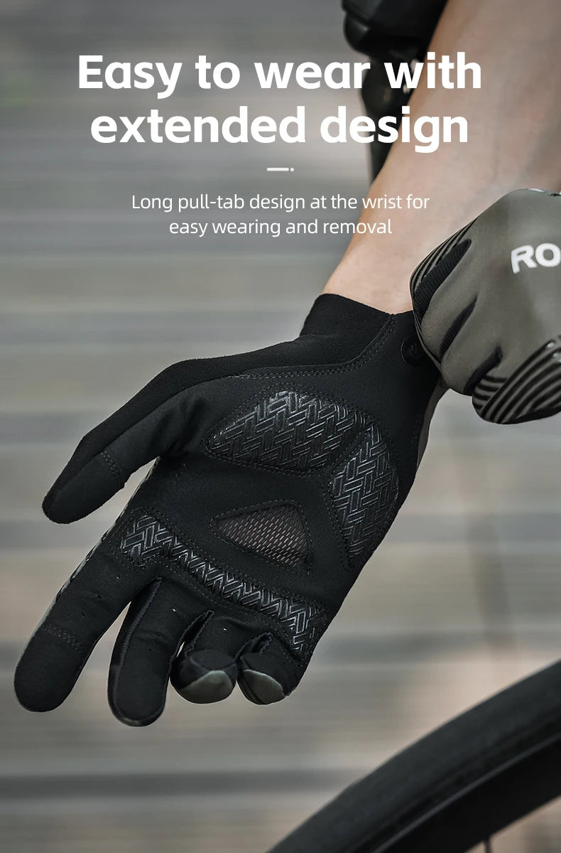 ROCKBROS Luvas de Ciclismo – Proteção, Conforto e Controle!