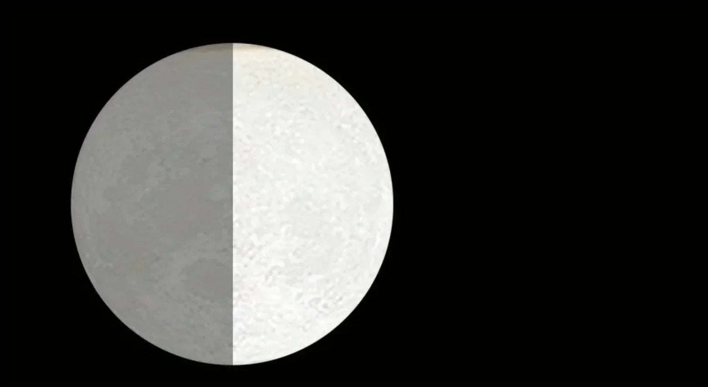 Luminária Lua Flutuante com Levitação Magnética