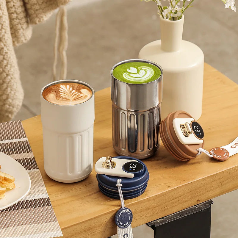 450ml Thermos Bottle – A Garrafa Térmica Inteligente Para o Seu Dia a Dia!
