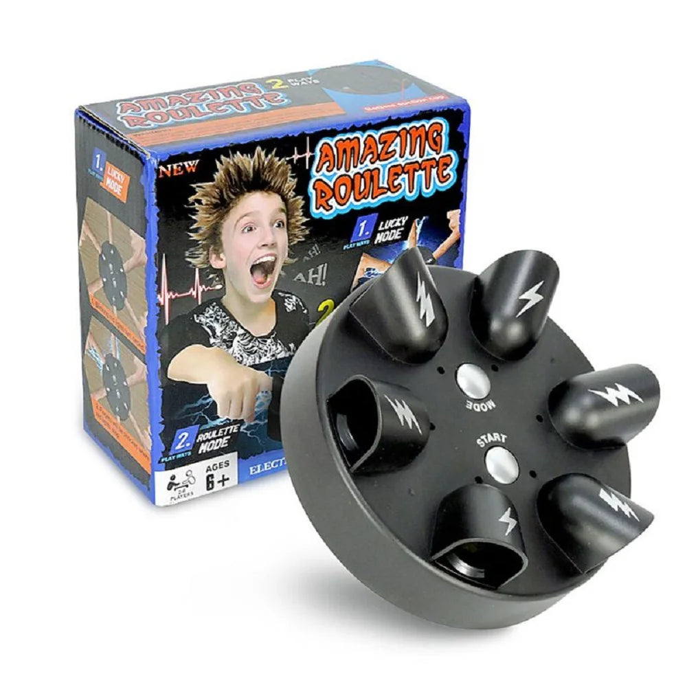 Máquina de Choque Elétrico – Jogo Divertido de Roleta Russa!