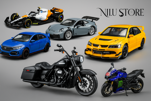 🚗🔥 Miniaturas de Carros & Motos que Vão Acelerar Seu Coração!