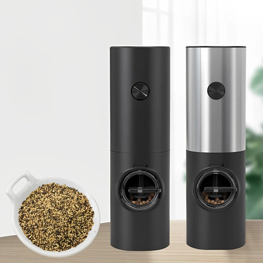 Moedor Elétrico de Sal e Pimenta – Ajustável e Automático