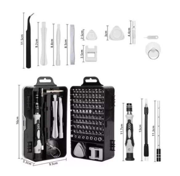 Kit de Ferramentas 115 – Mini Chaves de Precisão