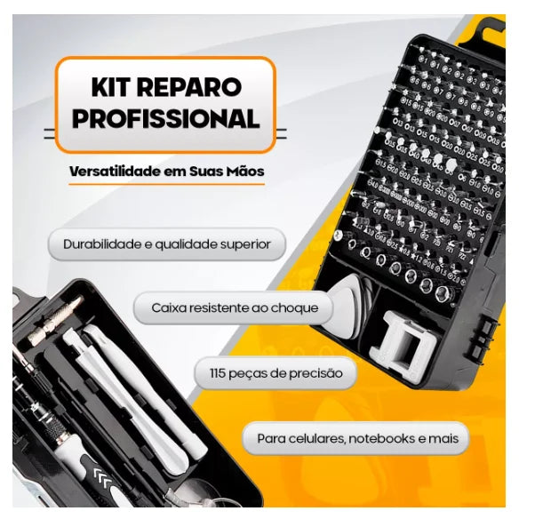 Kit de Ferramentas 115 – Mini Chaves de Precisão