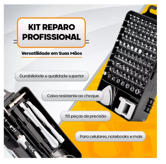 Kit de Ferramentas 115 – Mini Chaves de Precisão