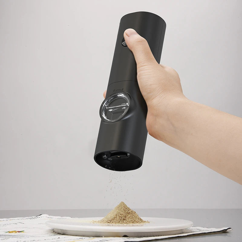 Moedor Elétrico de Sal e Pimenta – Ajustável e Automático