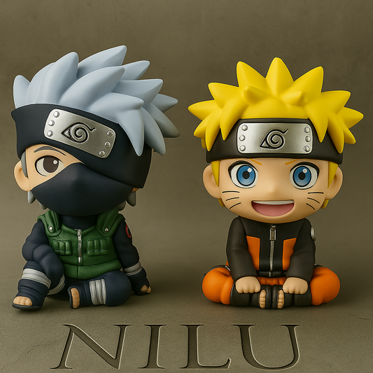 10cm Naruto Anime Figure Collection - Uzumaki Naruto, Kakashi, Uchiha Sasuke, Itachi
