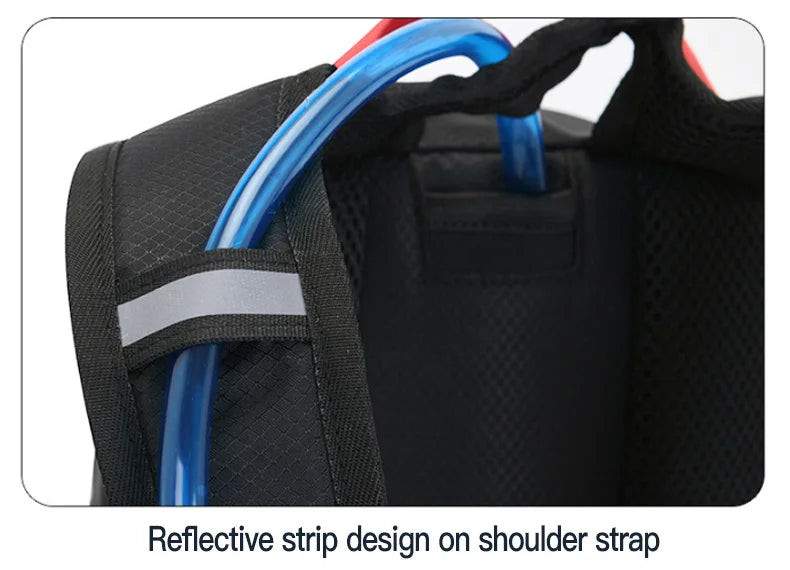 Mochila Esportiva 10L OKHEALING – Leve, Impermeável e Refletiva para Ciclismo e Corrida