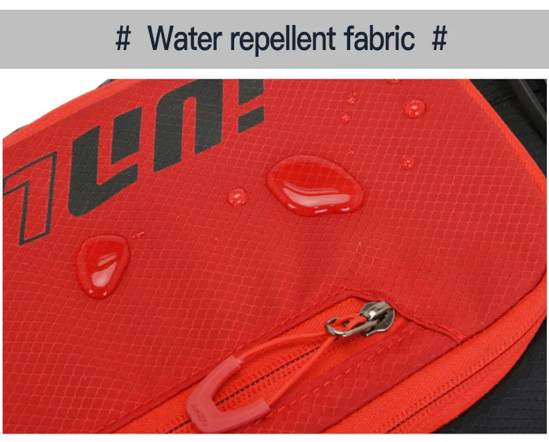 Mochila Esportiva 10L OKHEALING – Leve, Impermeável e Refletiva para Ciclismo e Corrida