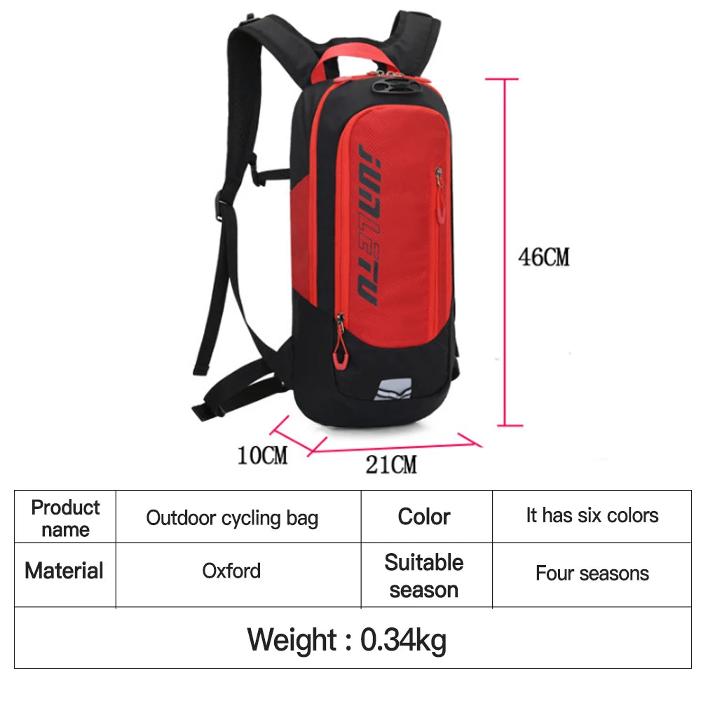 Mochila Esportiva 10L OKHEALING – Leve, Impermeável e Refletiva para Ciclismo e Corrida