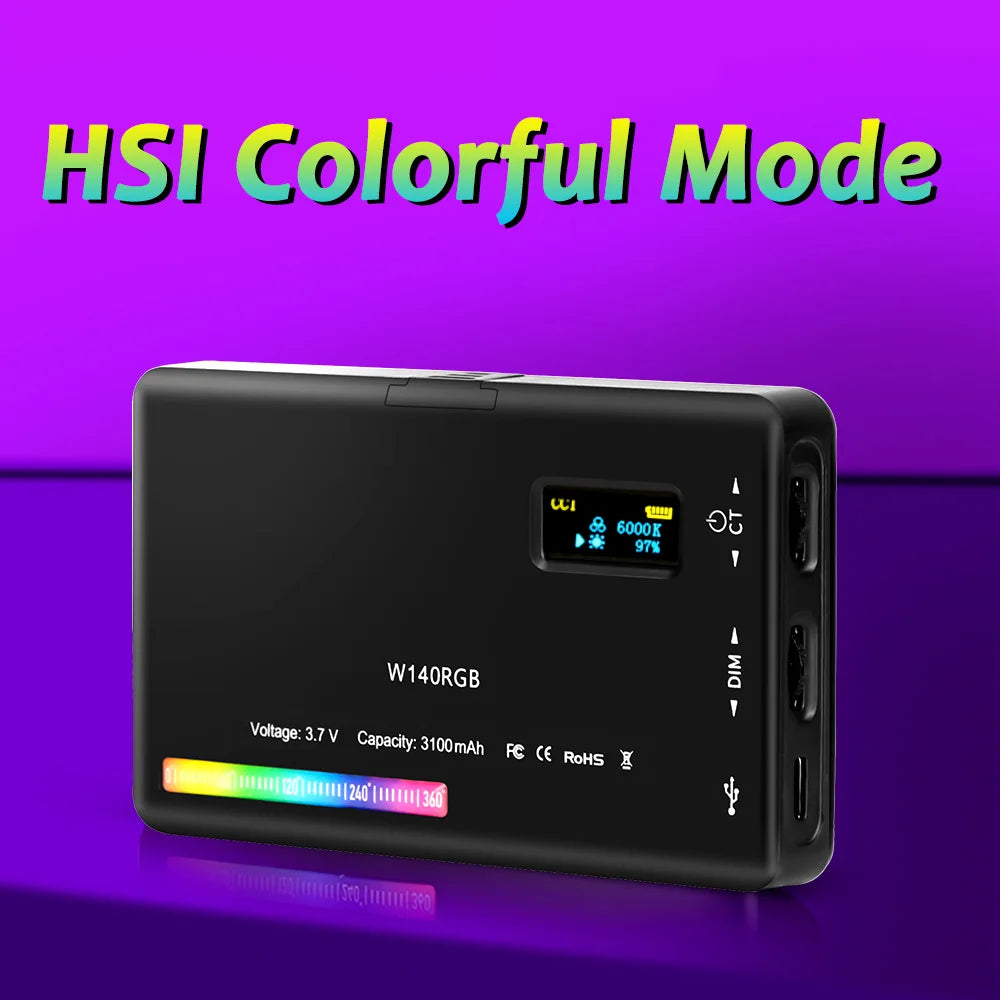 SH RGB LED Video Panel - Iluminação Profissional para Criadores de Conteúdo