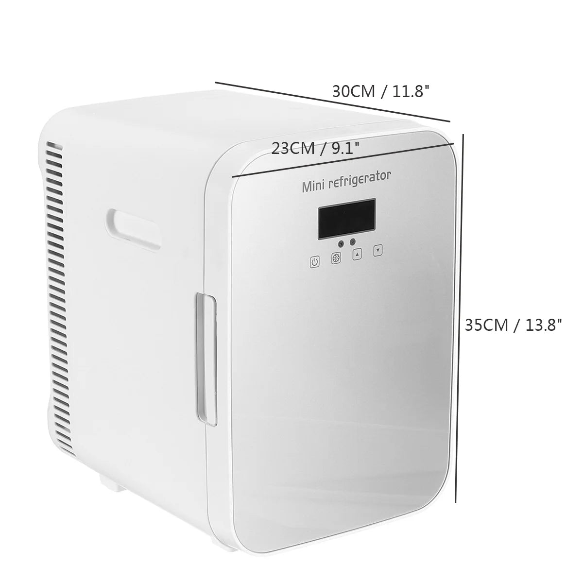Mini Geladeira Portátil OUTMIX 15L – Refrigeração e Aquecimento para Carro e Casa | Bivolt DC 12-24V / AC 220V