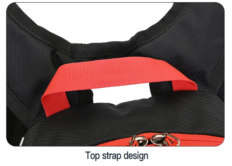 Mochila Esportiva 10L OKHEALING – Leve, Impermeável e Refletiva para Ciclismo e Corrida