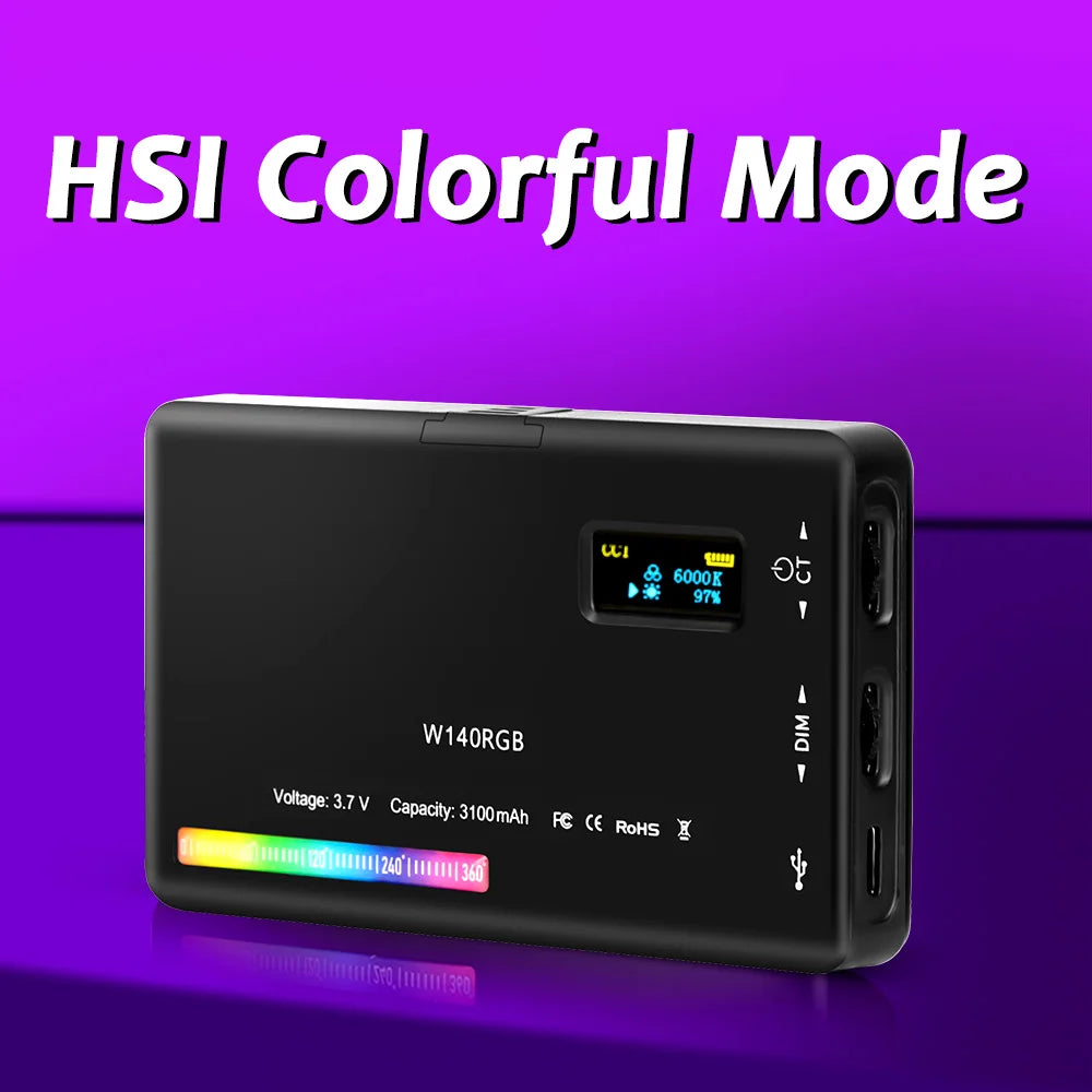 SH RGB LED Video Panel - Iluminação Profissional para Criadores de Conteúdo