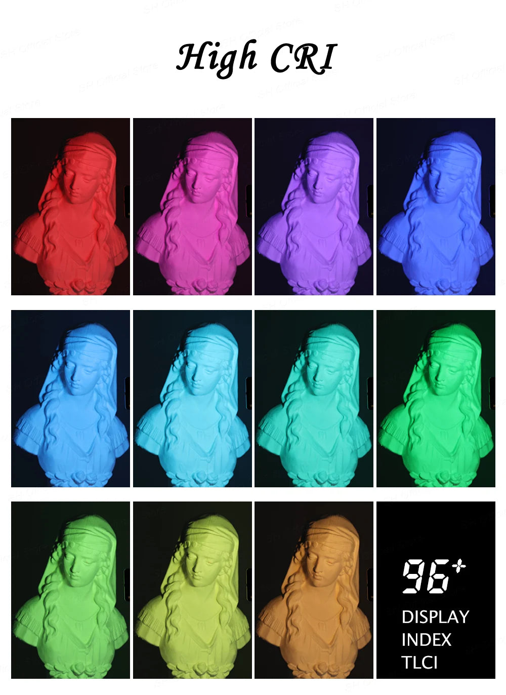 SH RGB LED Video Panel - Iluminação Profissional para Criadores de Conteúdo