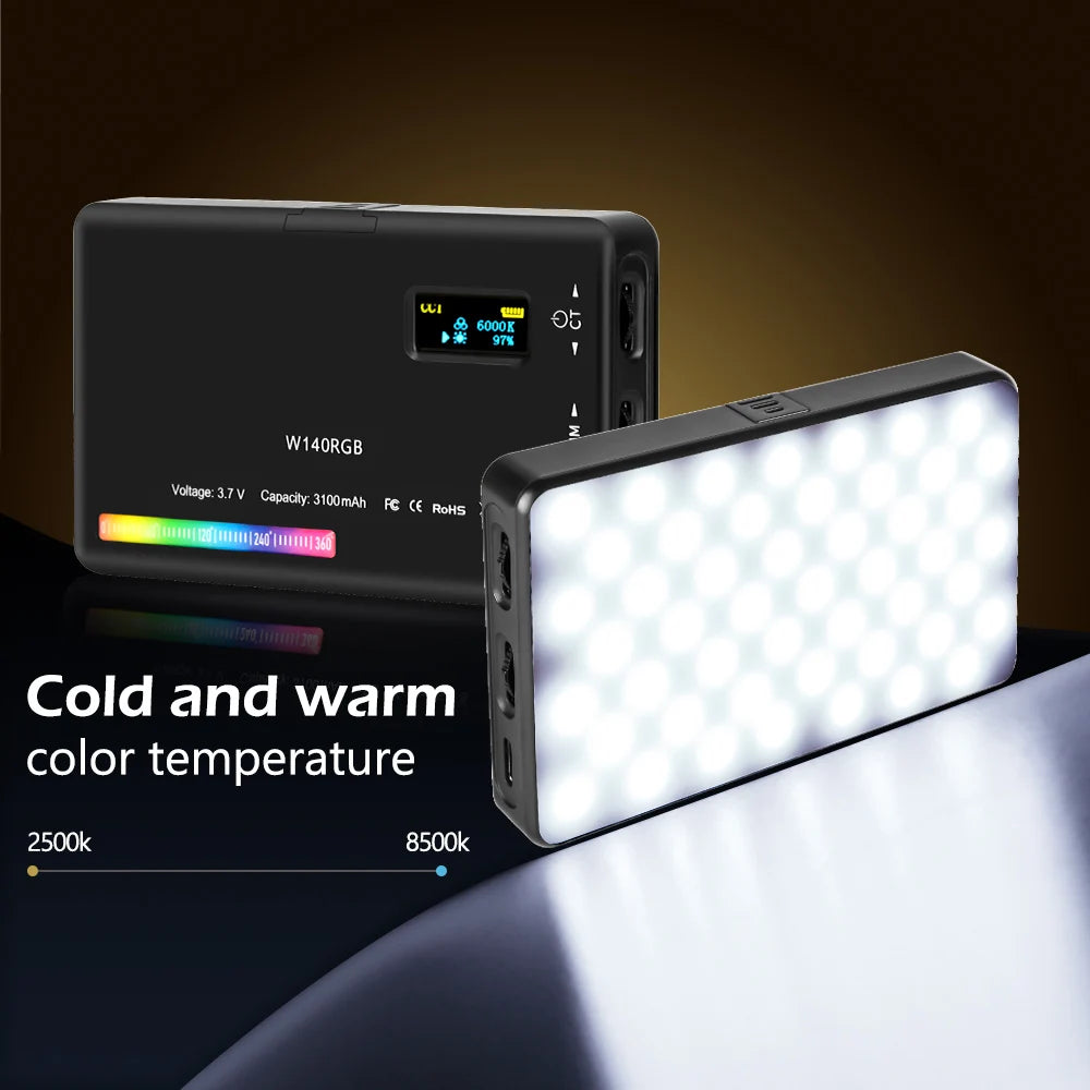 SH RGB LED Video Panel - Iluminação Profissional para Criadores de Conteúdo
