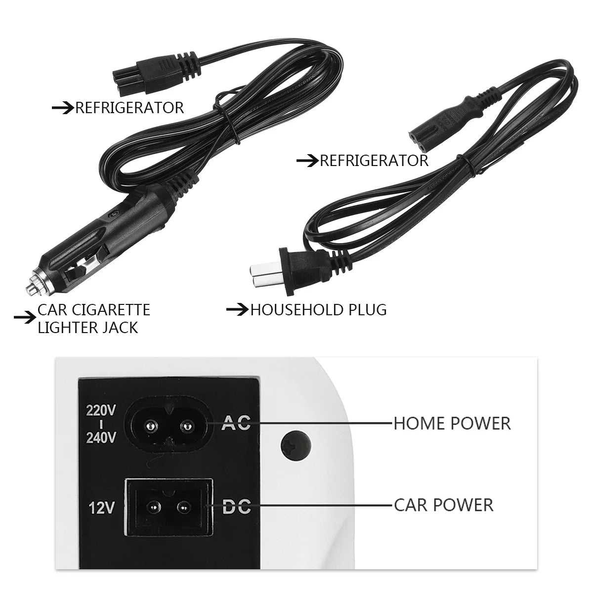 Mini Geladeira Portátil OUTMIX 15L – Refrigeração e Aquecimento para Carro e Casa | Bivolt DC 12-24V / AC 220V
