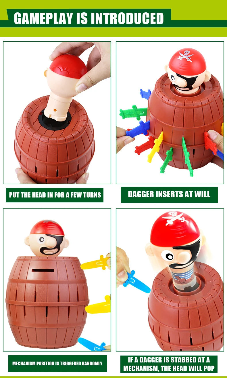 Pirate Barrel Game - A Diversão Está Garantida!