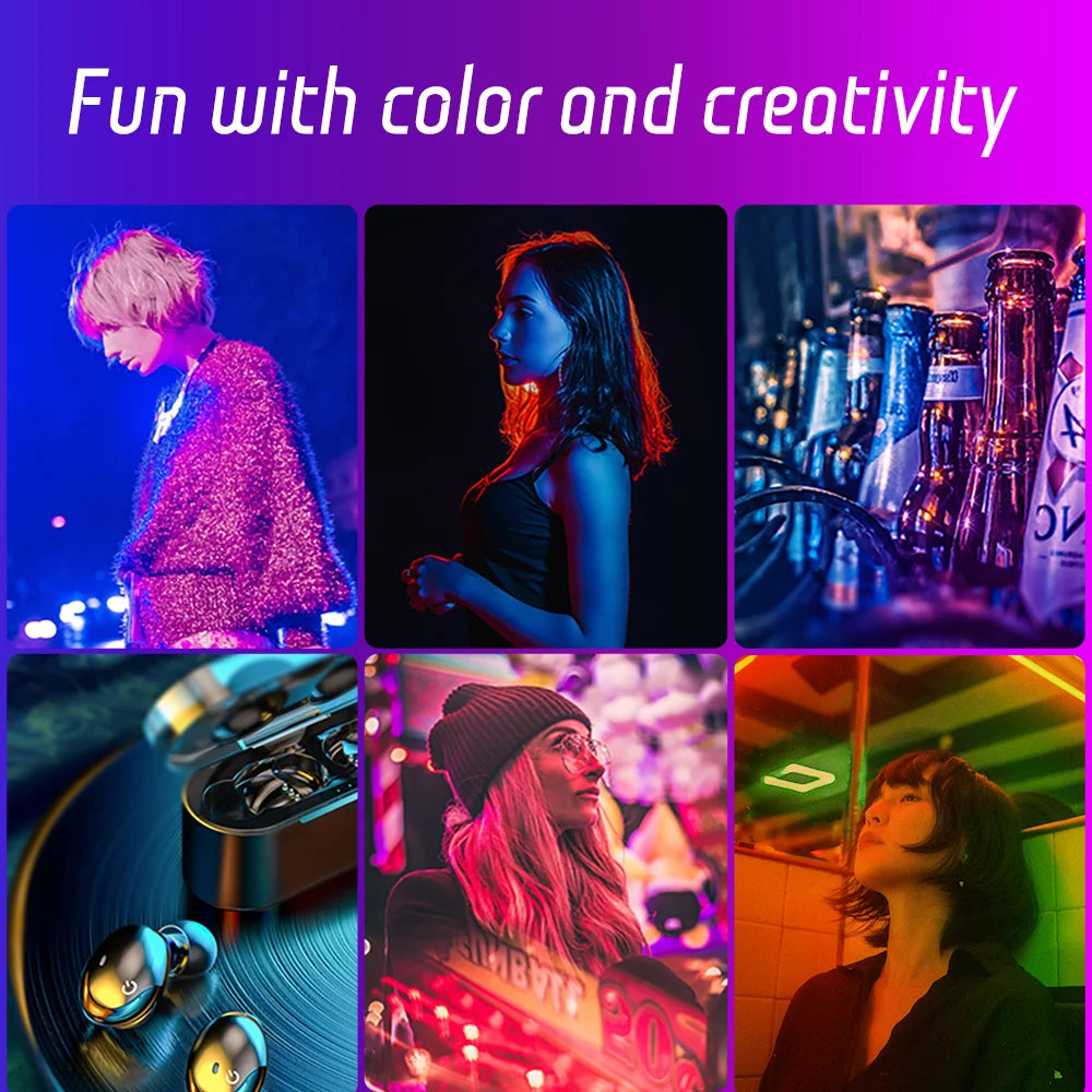 SH RGB LED Video Panel - Iluminação Profissional para Criadores de Conteúdo